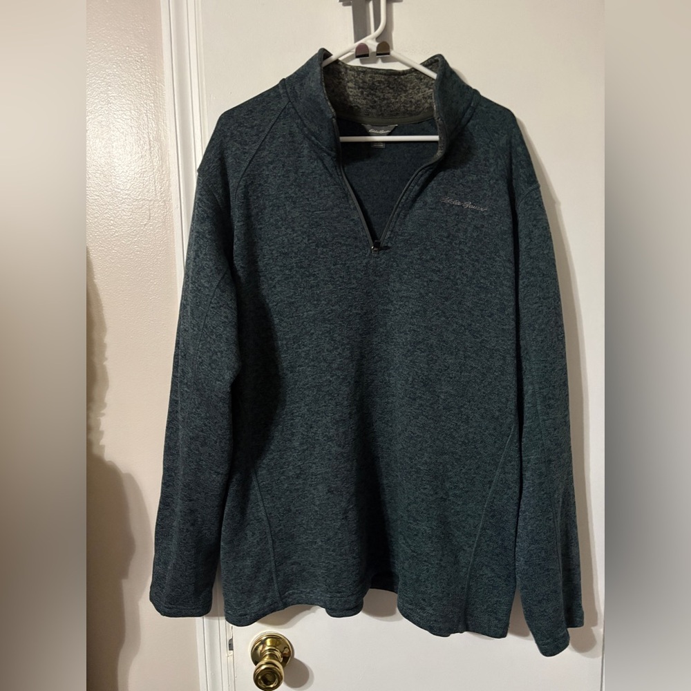 Eddie Bauer Radiator Fleece Quarter Zip Pullover 2XL